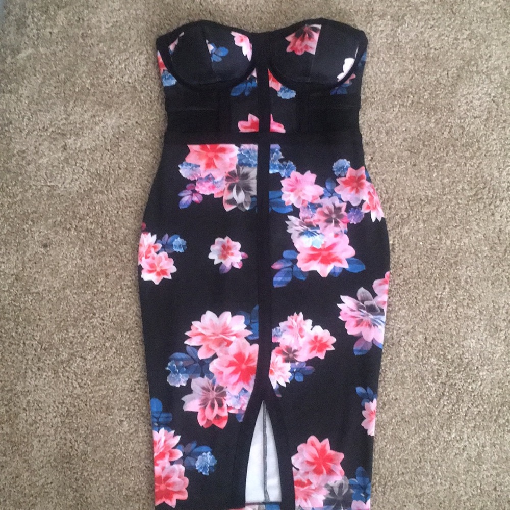 Floral Panel Dress